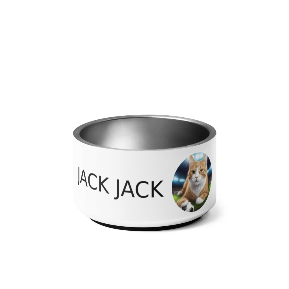 PugMug Custom Jack Jack Pet Bowl