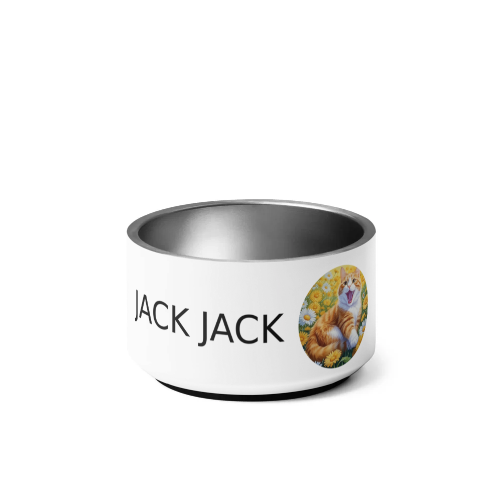 PugMug Custom Jack Jack Pet Bowl