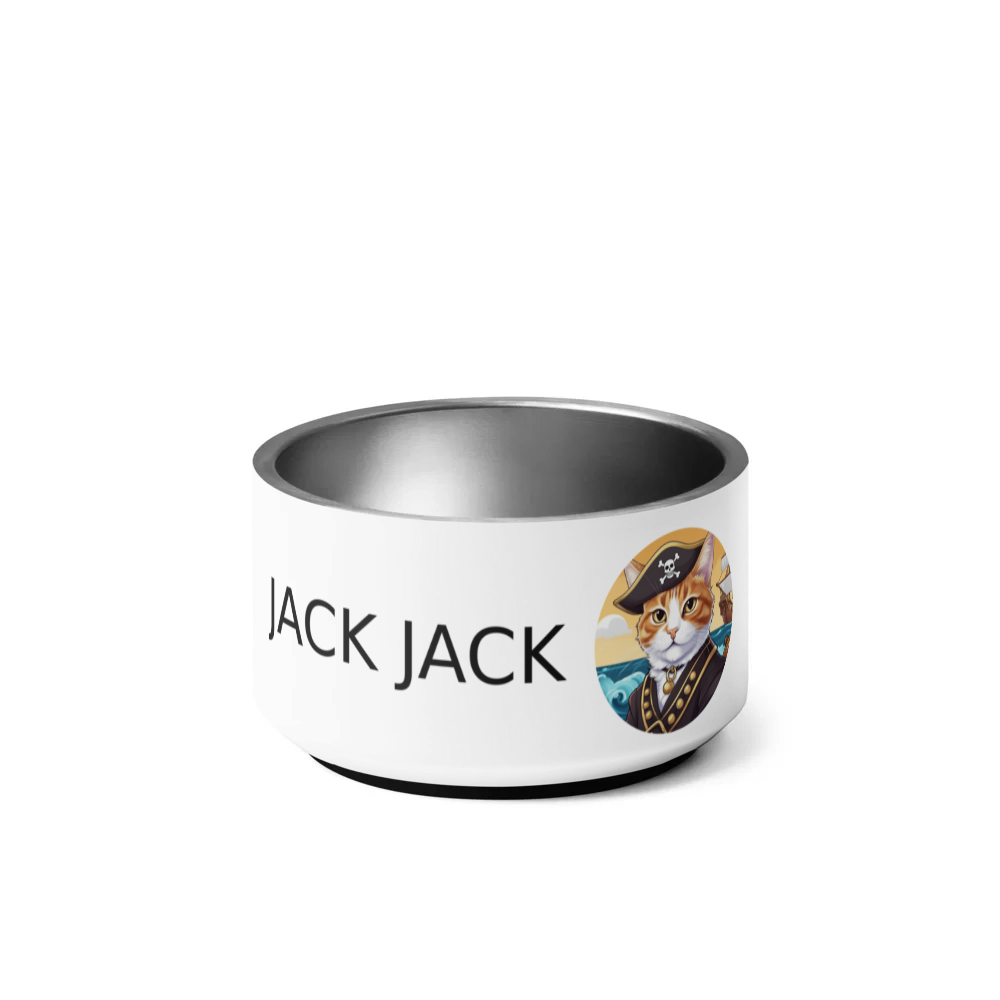 PugMug Custom Jack Jack Pet Bowl
