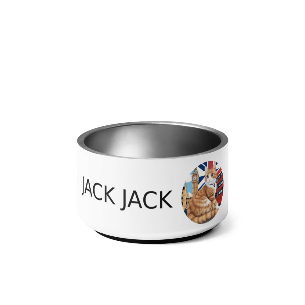 PugMug Custom Jack Jack Pet Bowl