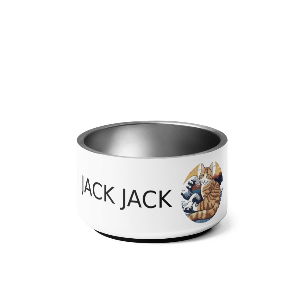 PugMug Custom Jack Jack Pet Bowl