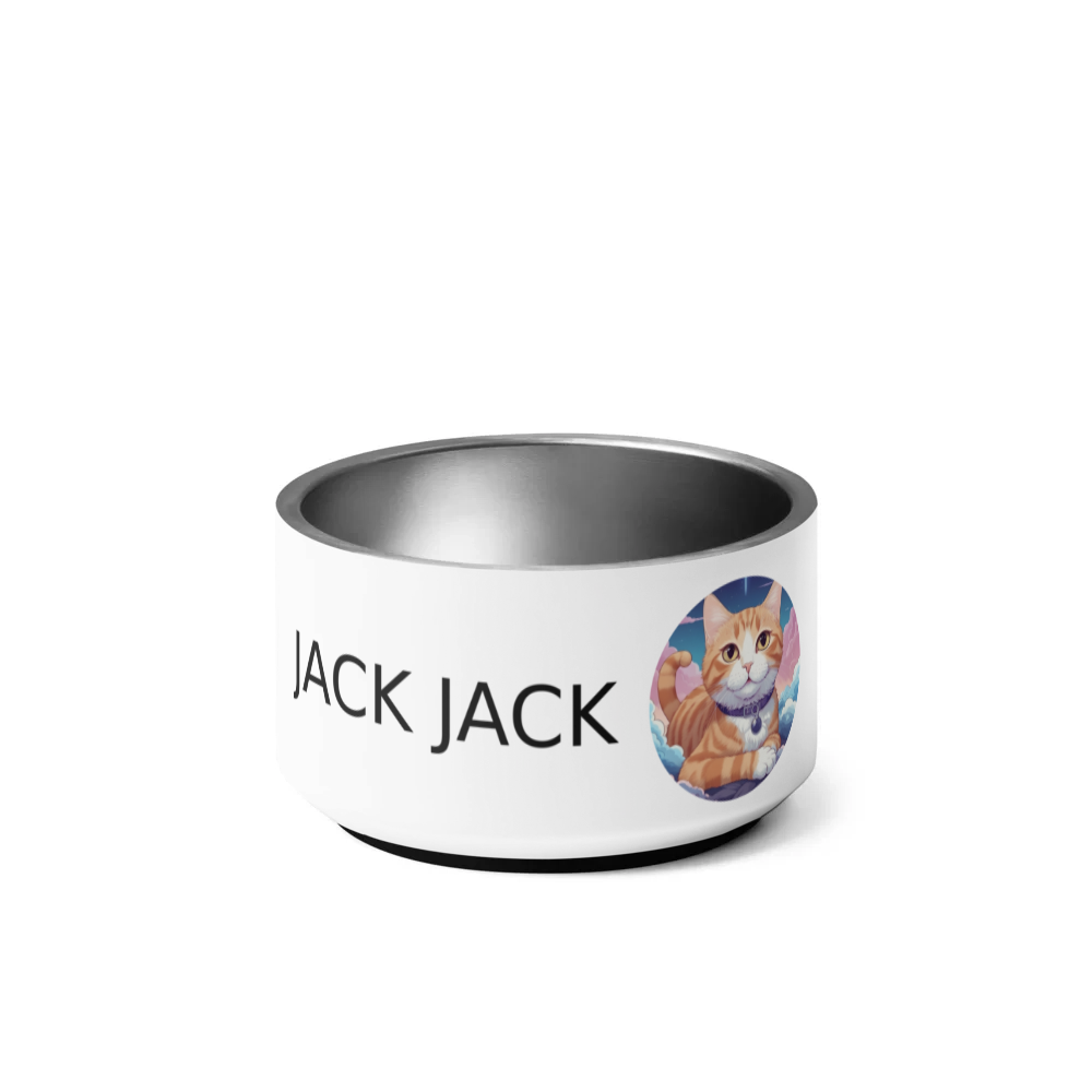 PugMug Custom Jack Jack Pet Bowl