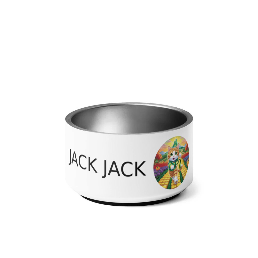 PugMug Custom Jack Jack Pet Bowl