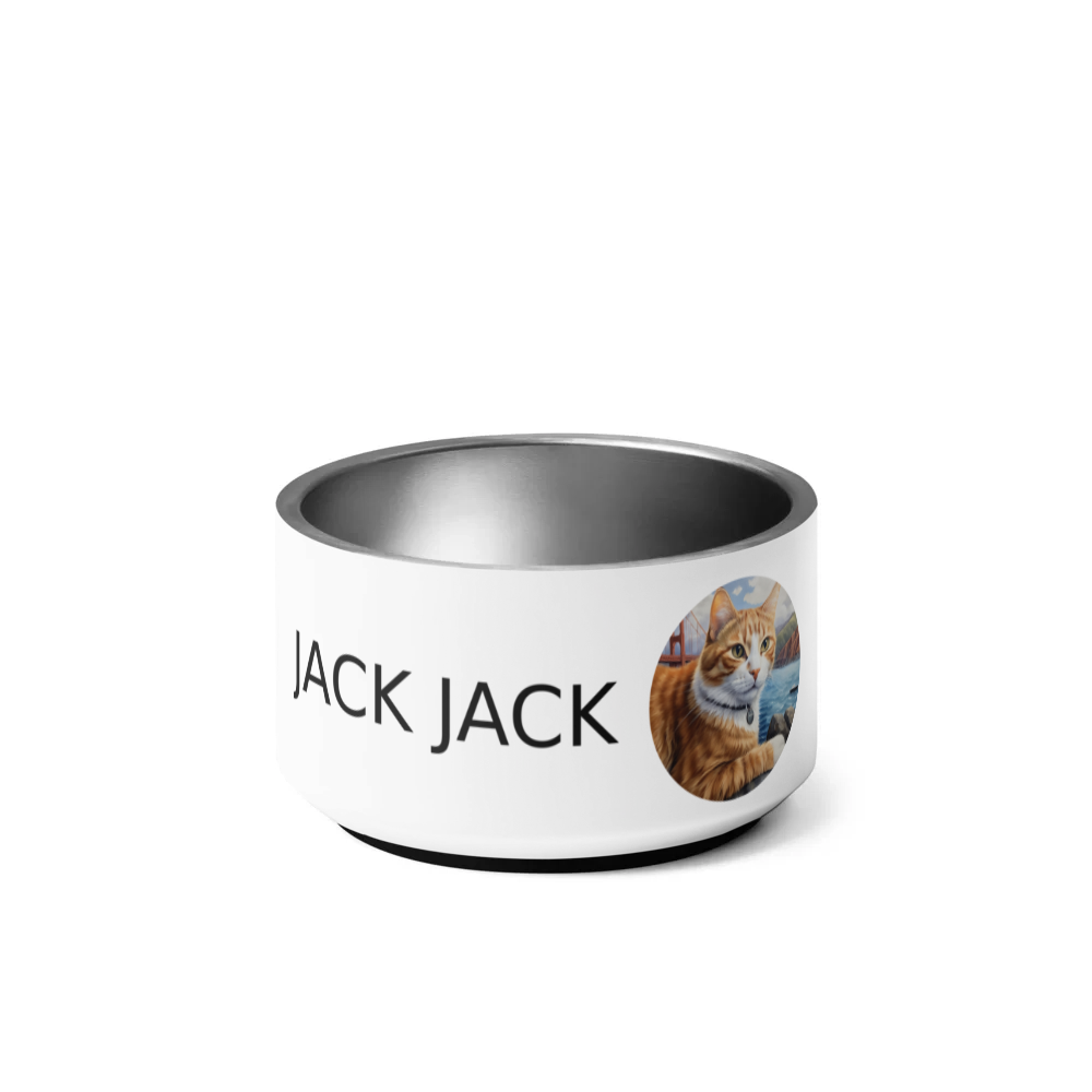 PugMug Custom Jack Jack Pet Bowl