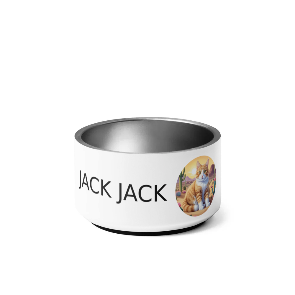 PugMug Custom Jack Jack Pet Bowl