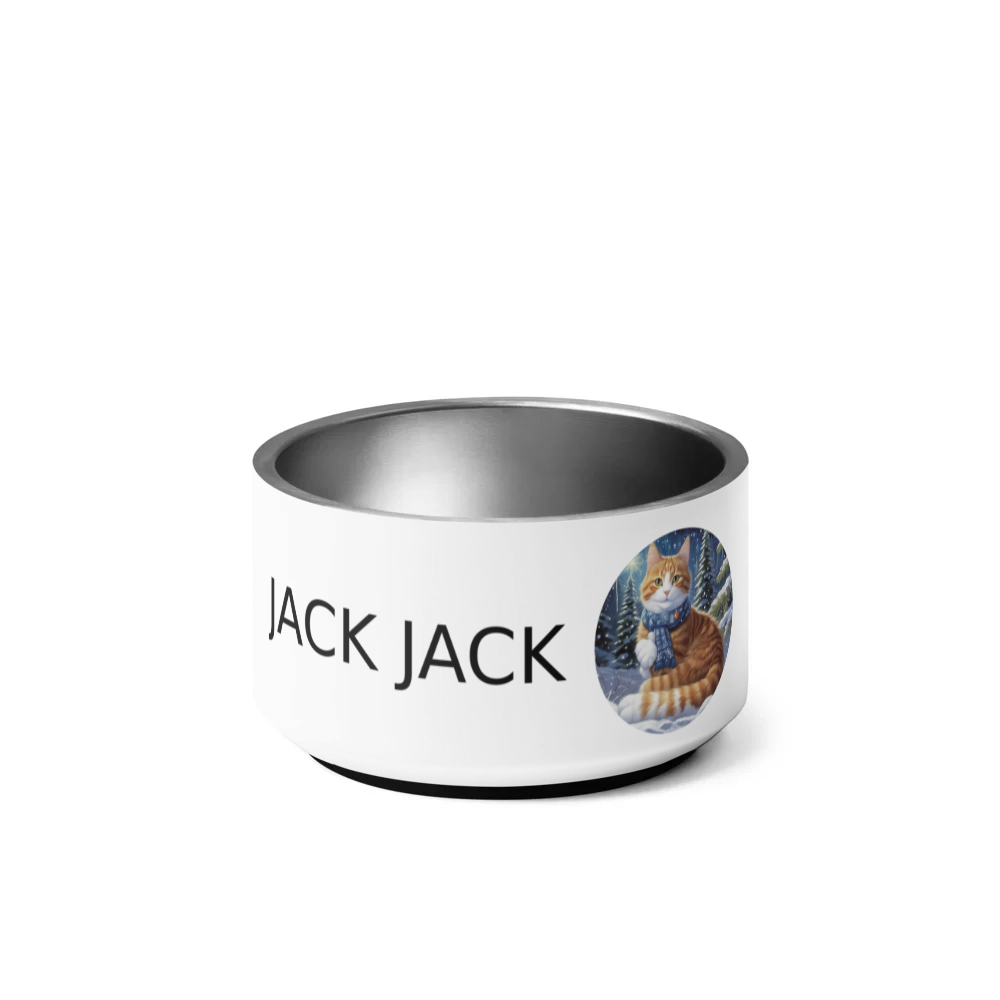 PugMug Custom Jack Jack Pet Bowl