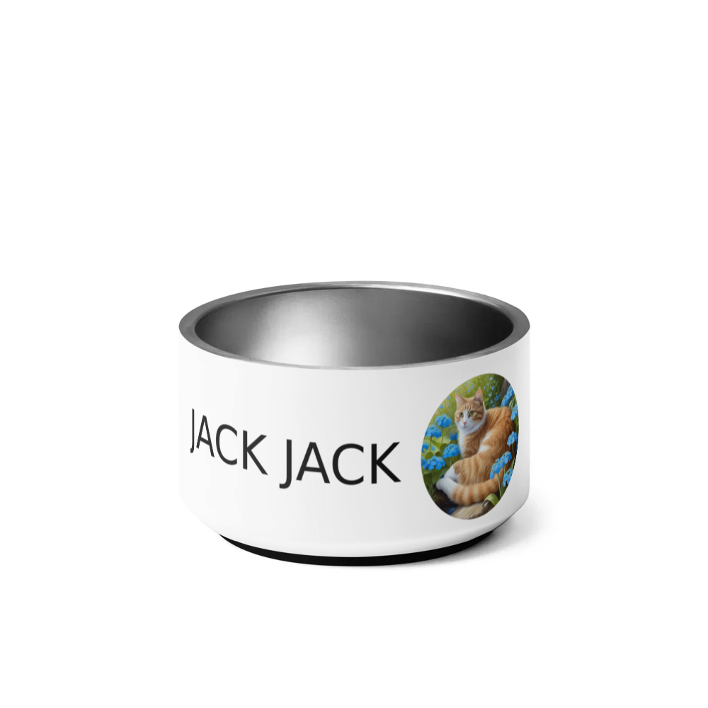 PugMug Custom Jack Jack Pet Bowl