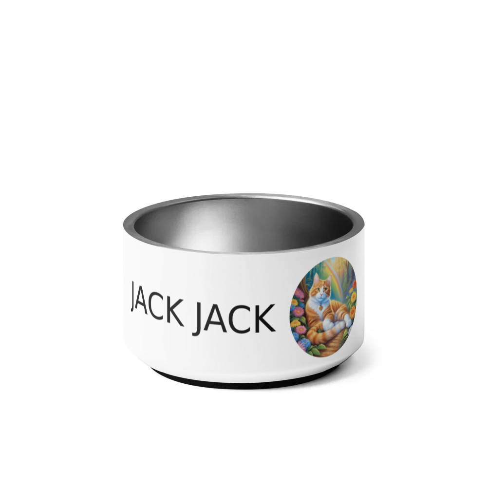 PugMug Custom Jack Jack Pet Bowl