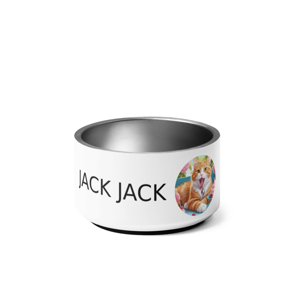 PugMug Custom Jack Jack Pet Bowl