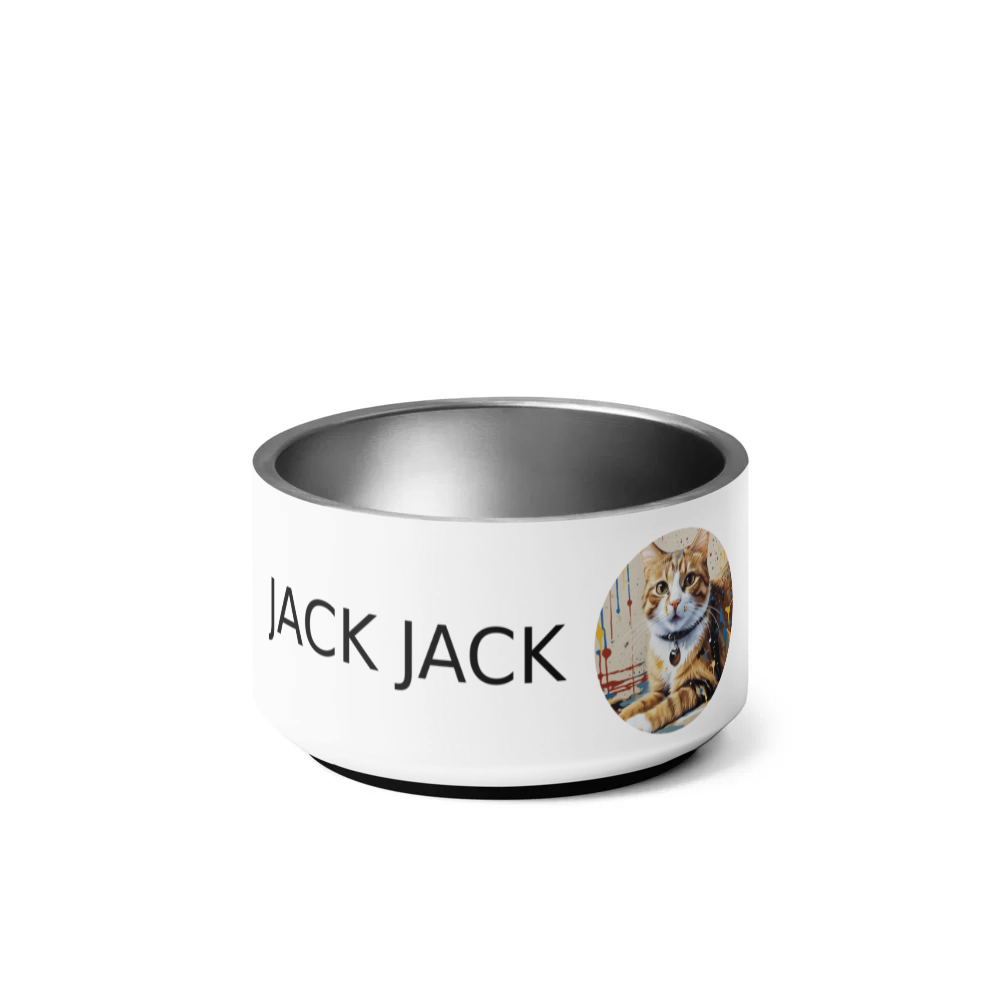 PugMug Custom Jack Jack Pet Bowl