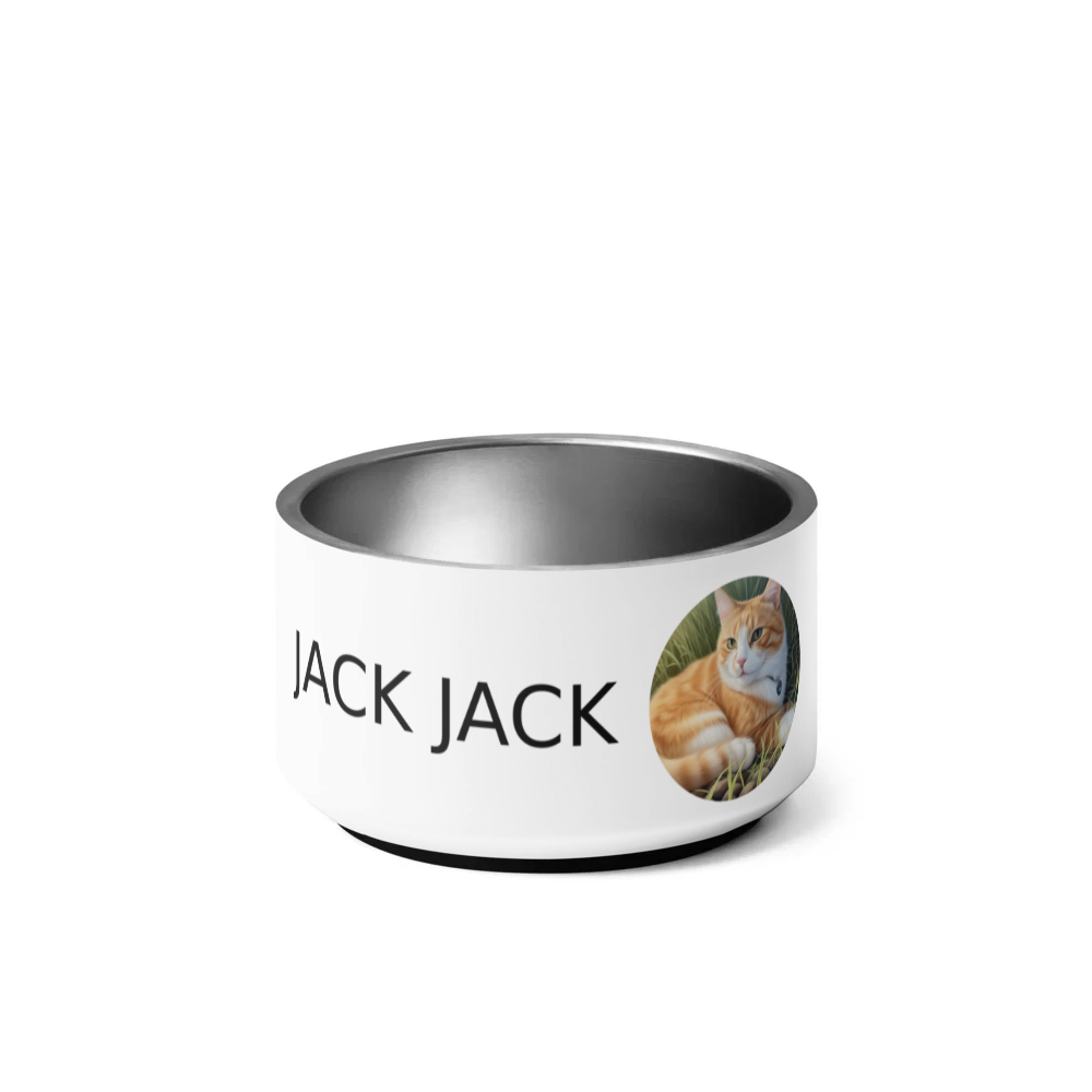PugMug Custom Jack Jack Pet Bowl