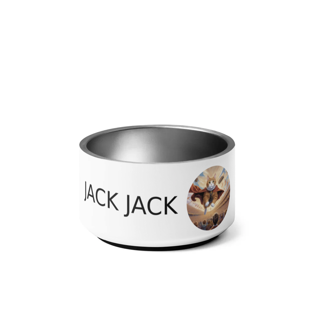 PugMug Custom Jack Jack Pet Bowl