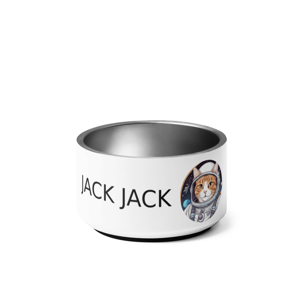 PugMug Custom Jack Jack Pet Bowl