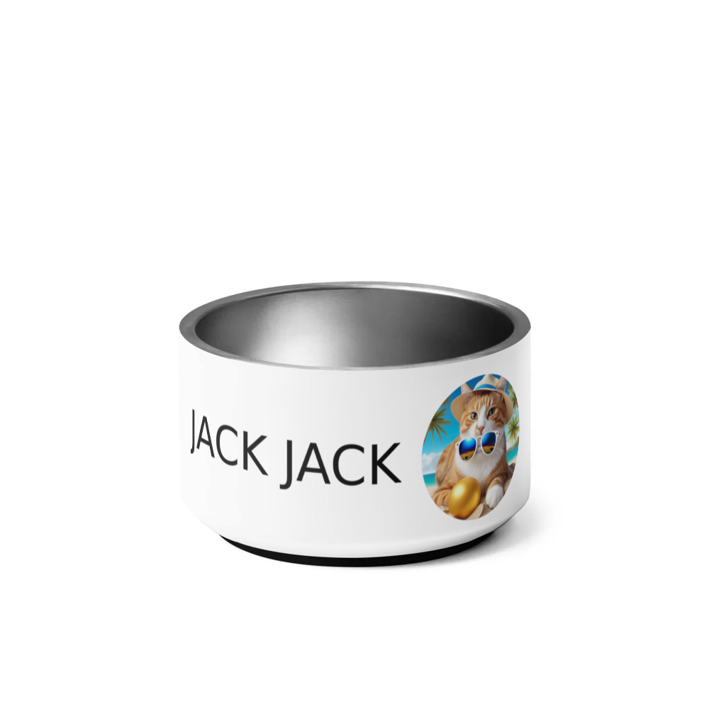 PugMug Custom Jack Jack Pet Bowl