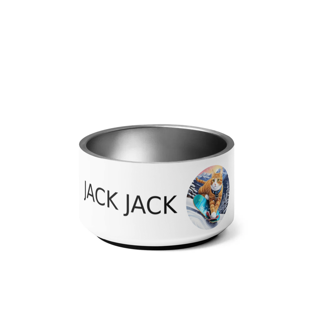 PugMug Custom Jack Jack Pet Bowl