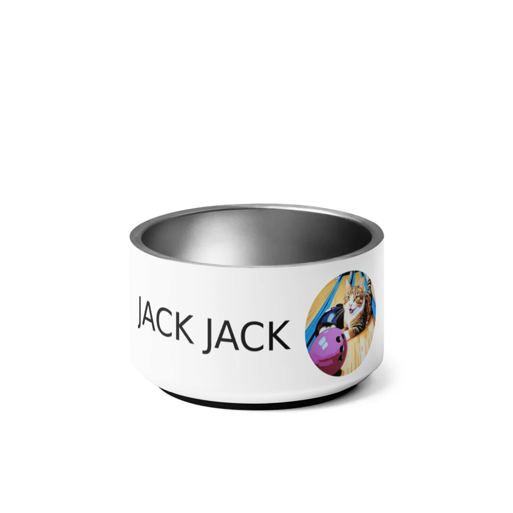 PugMug Custom Jack Jack Pet Bowl