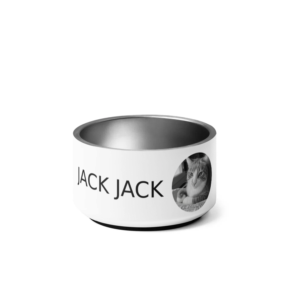 PugMug Custom Jack Jack Pet Bowl