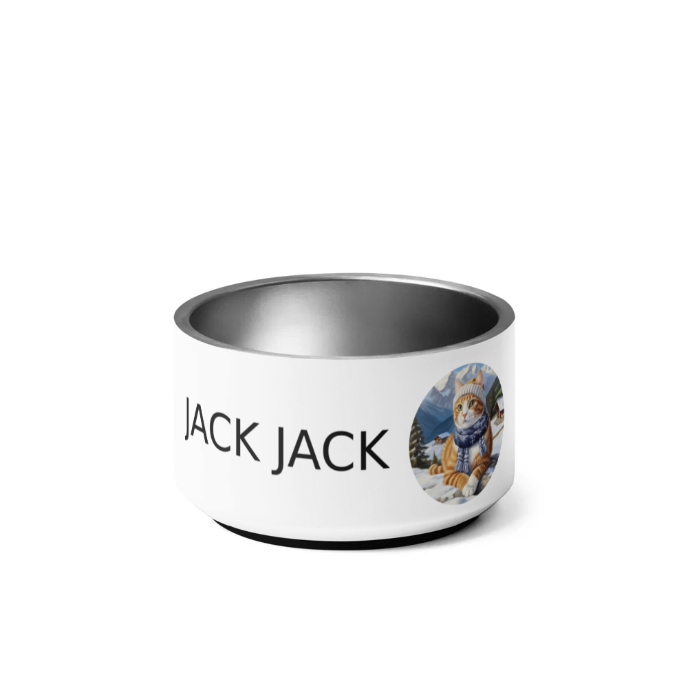 PugMug Custom Jack Jack Pet Bowl