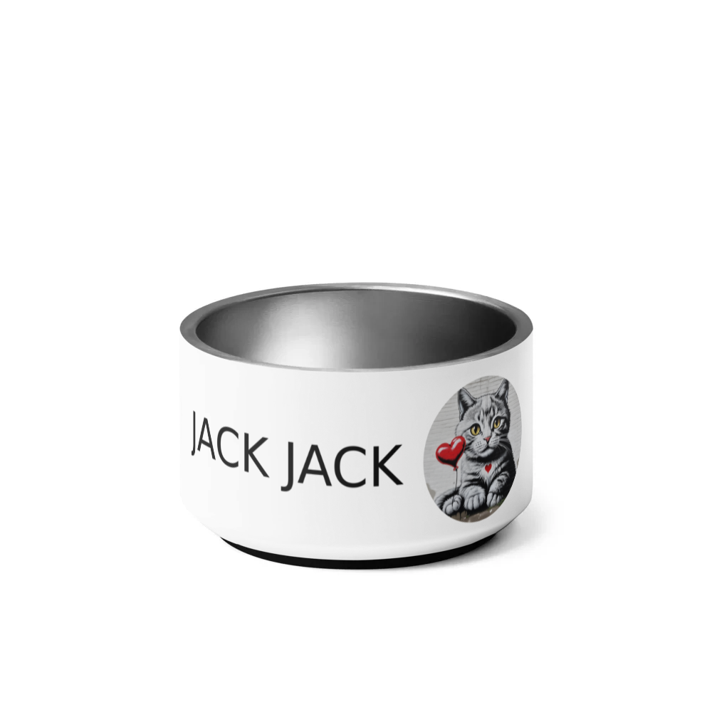 PugMug Custom Jack Jack Pet Bowl