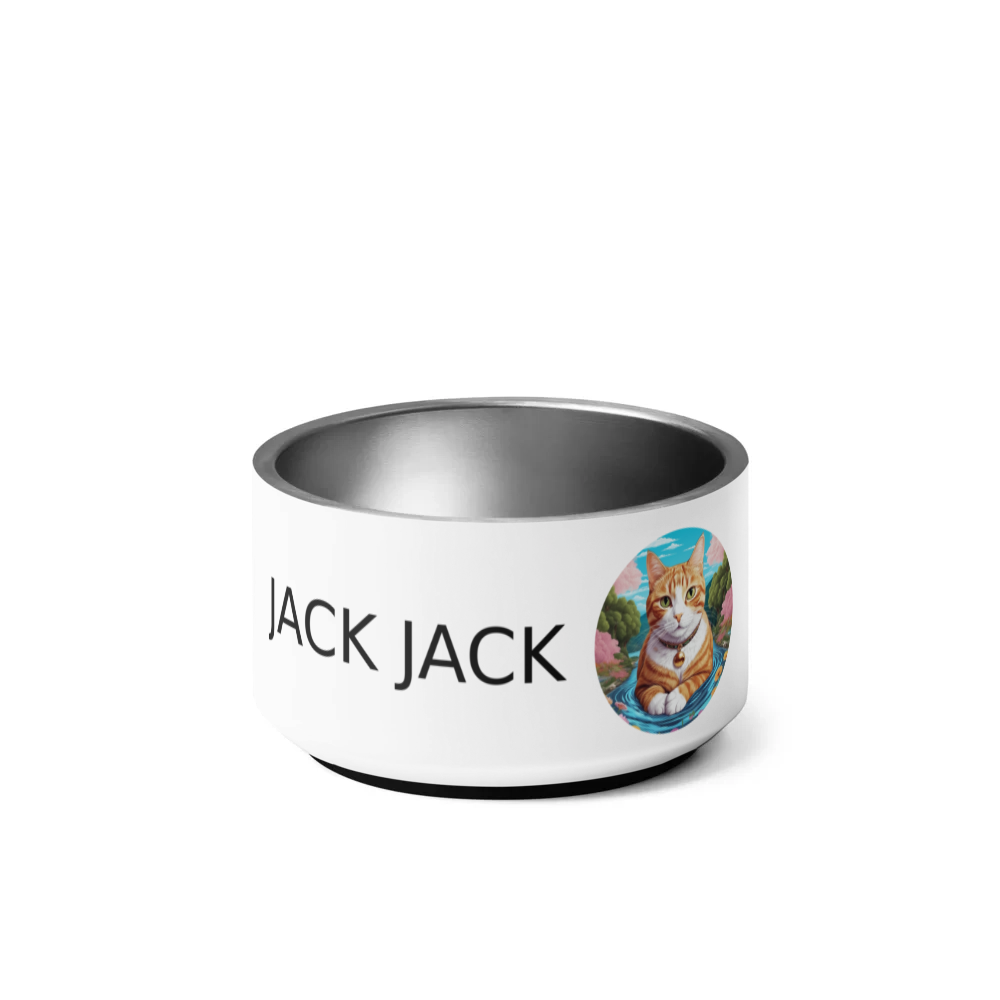 PugMug Custom Jack Jack Pet Bowl