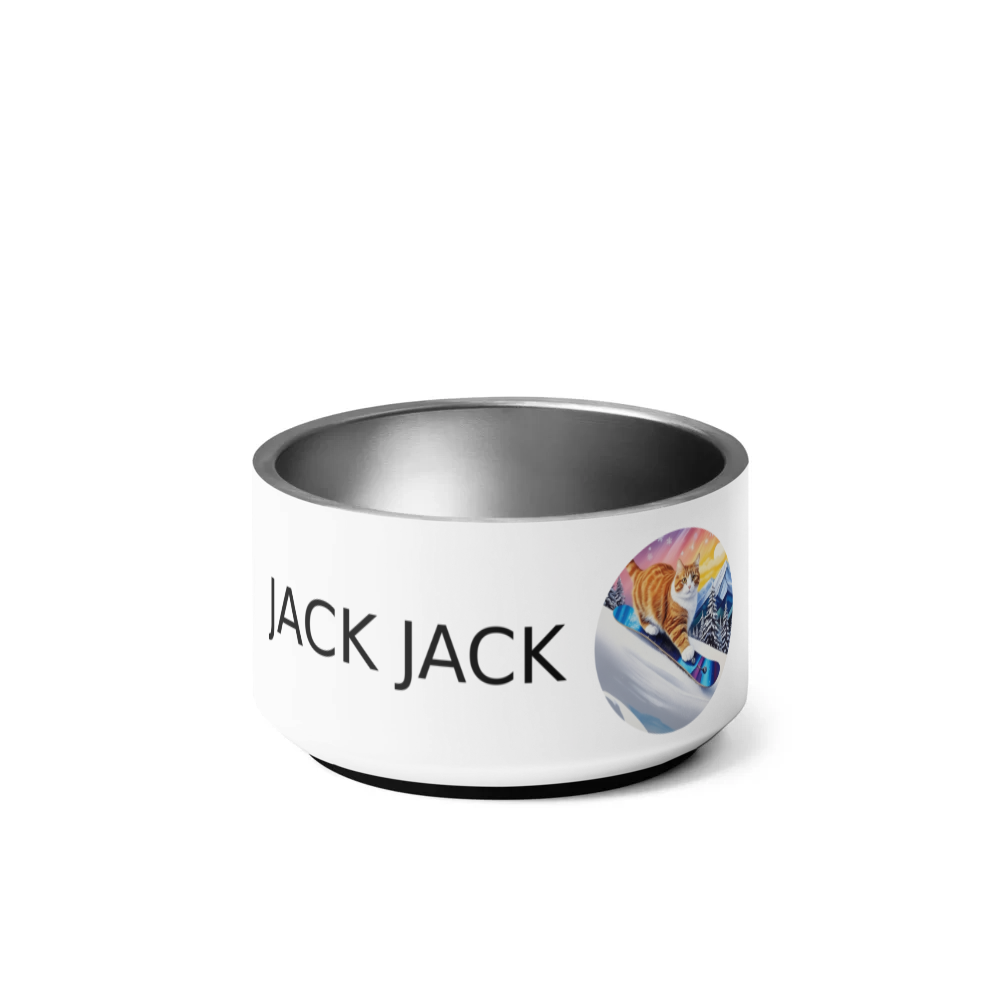 PugMug Custom Jack Jack Pet Bowl