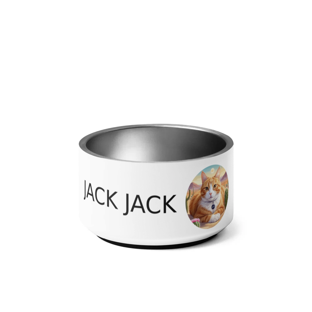 PugMug Custom Jack Jack Pet Bowl