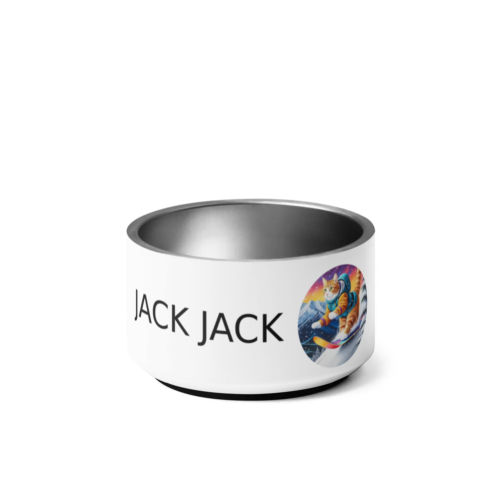 PugMug Custom Jack Jack Pet Bowl