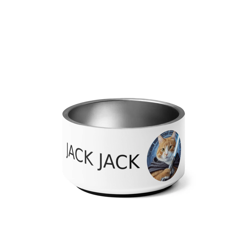 PugMug Custom Jack Jack Pet Bowl