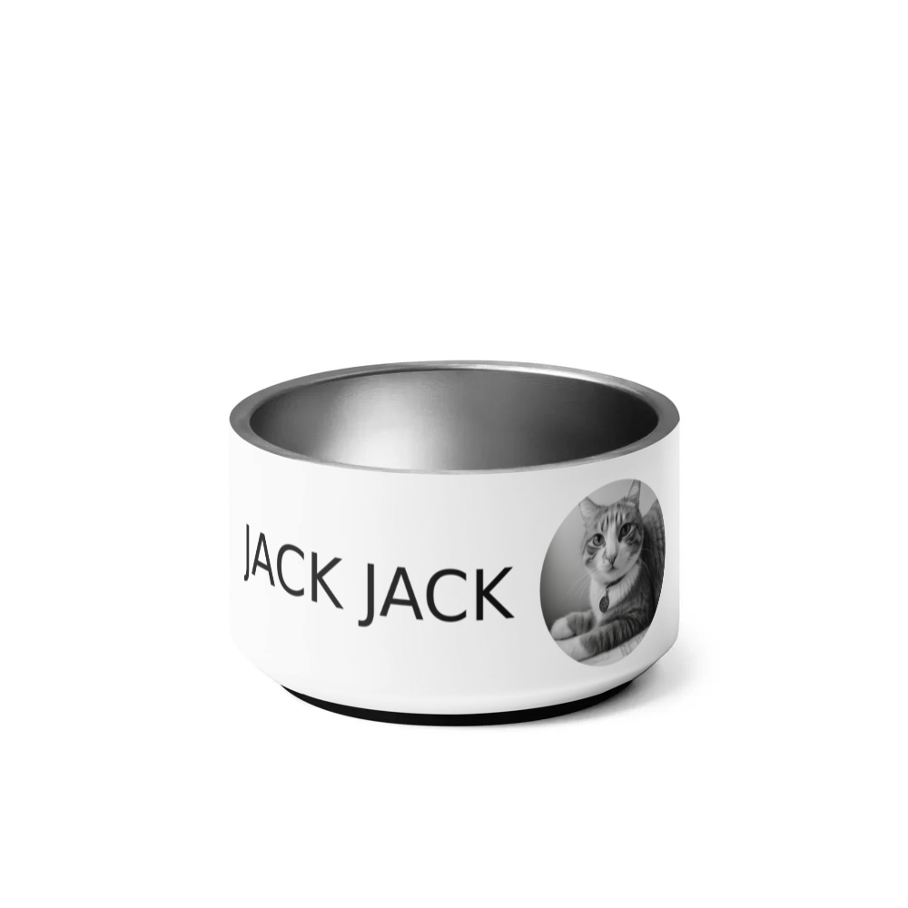 PugMug Custom Jack Jack Pet Bowl