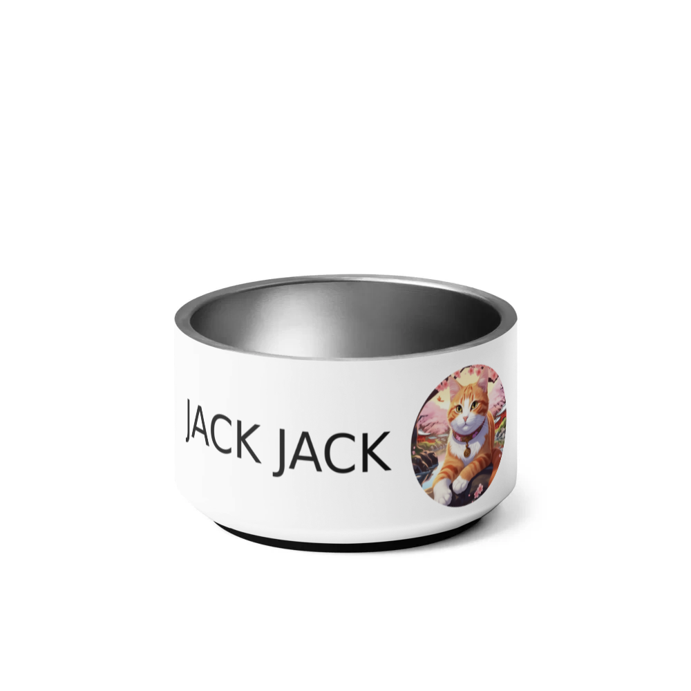 PugMug Custom Jack Jack Pet Bowl