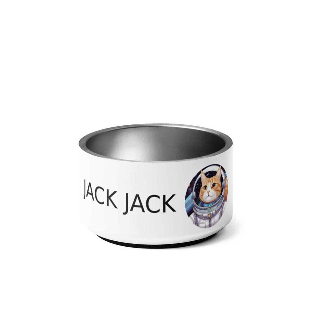 PugMug Custom Jack Jack Pet Bowl