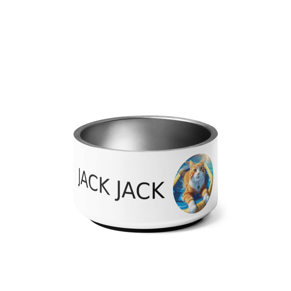PugMug Custom Jack Jack Pet Bowl