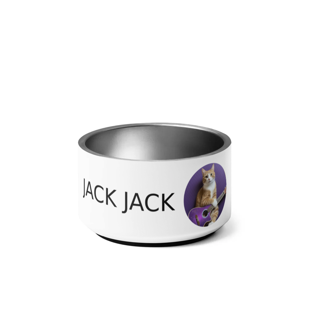 PugMug Custom Jack Jack Pet Bowl