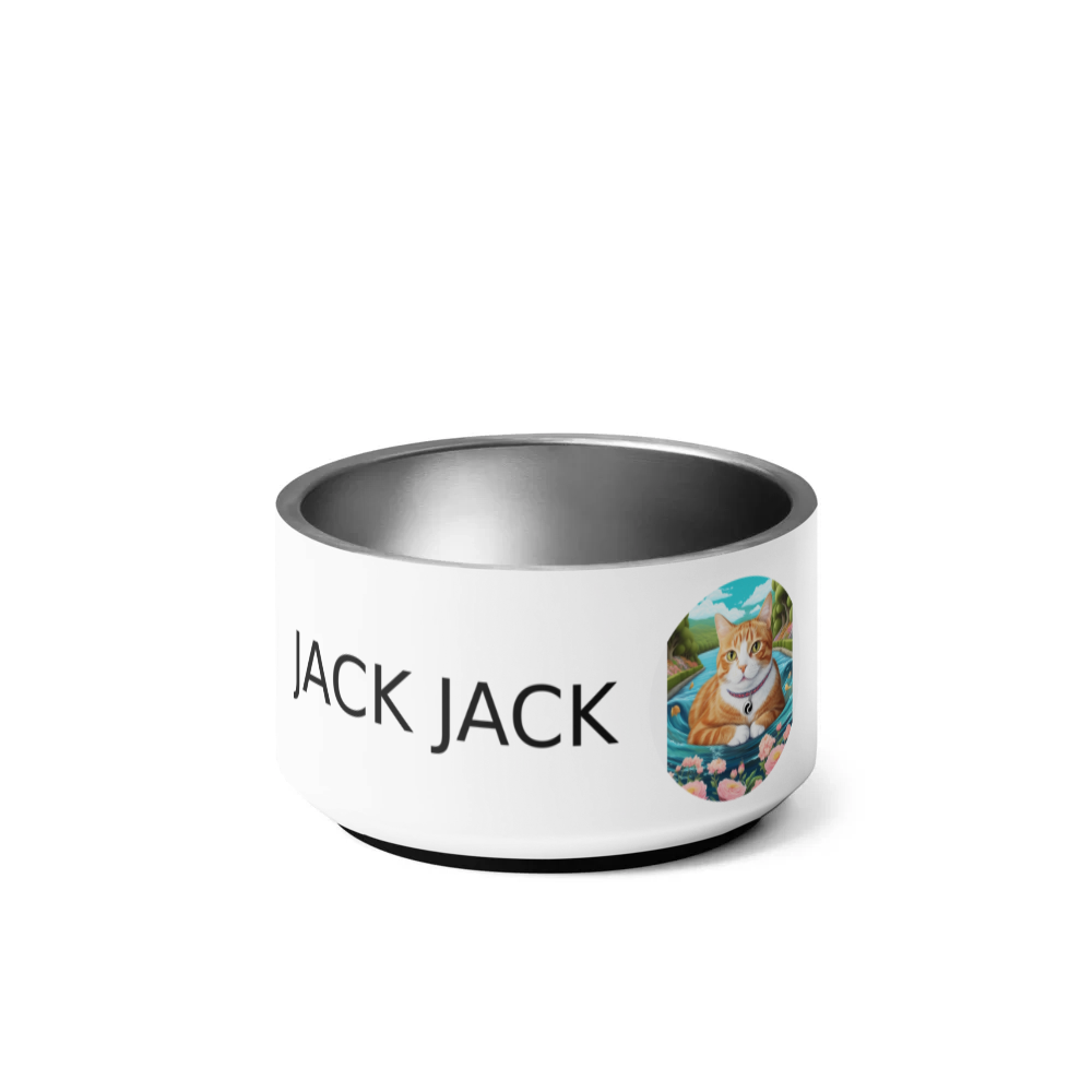 PugMug Custom Jack Jack Pet Bowl