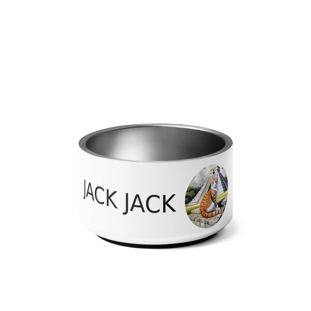 PugMug Custom Jack Jack Pet Bowl
