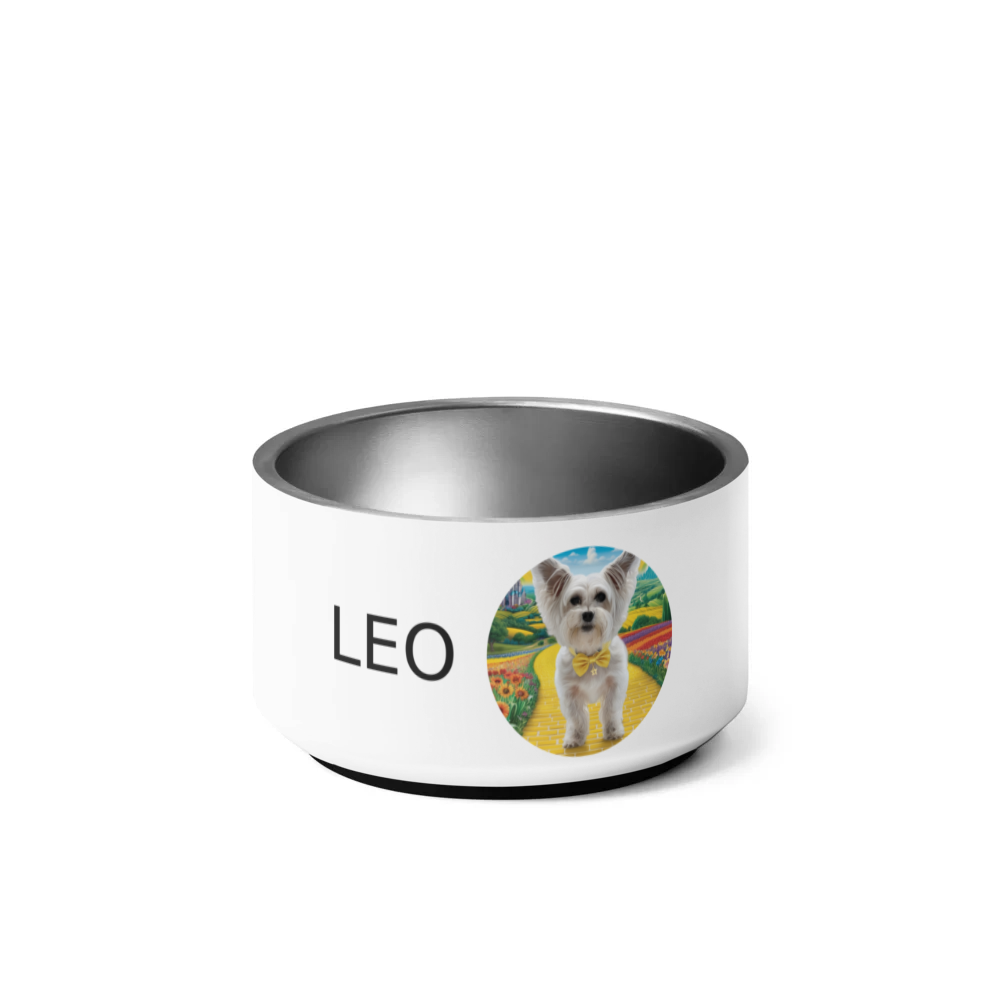PugMug Custom Leo Pet Bowl
