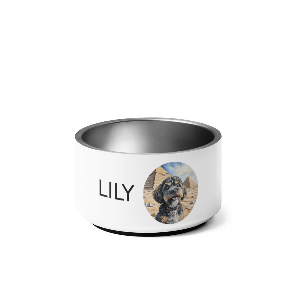 PugMug Custom Lily Pet Bowl