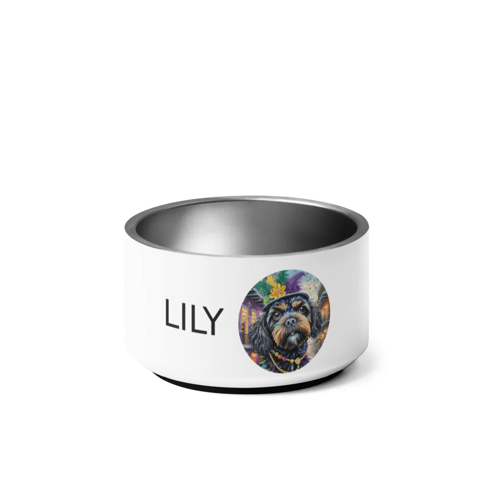 PugMug Custom Lily Pet Bowl
