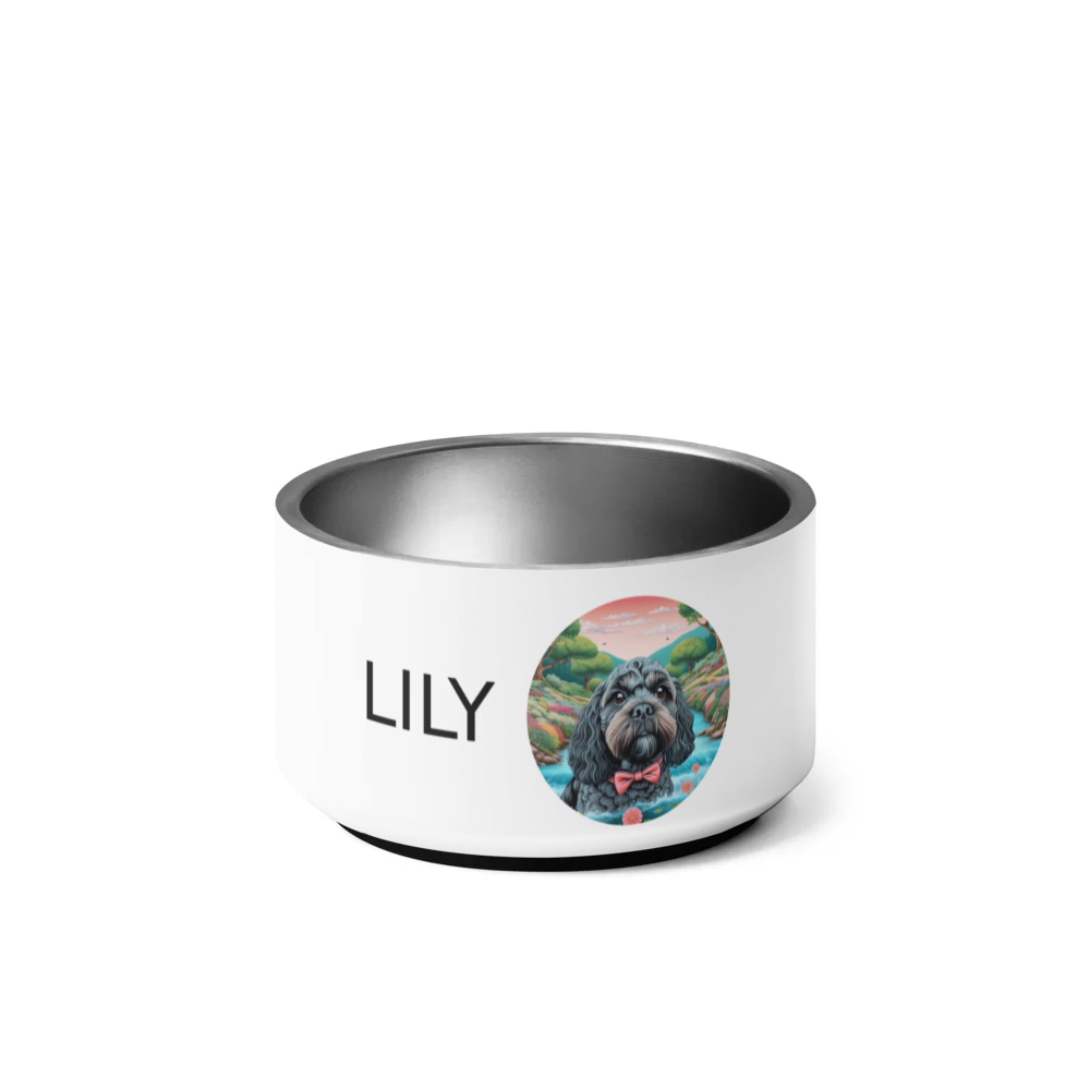 PugMug Custom Lily Pet Bowl