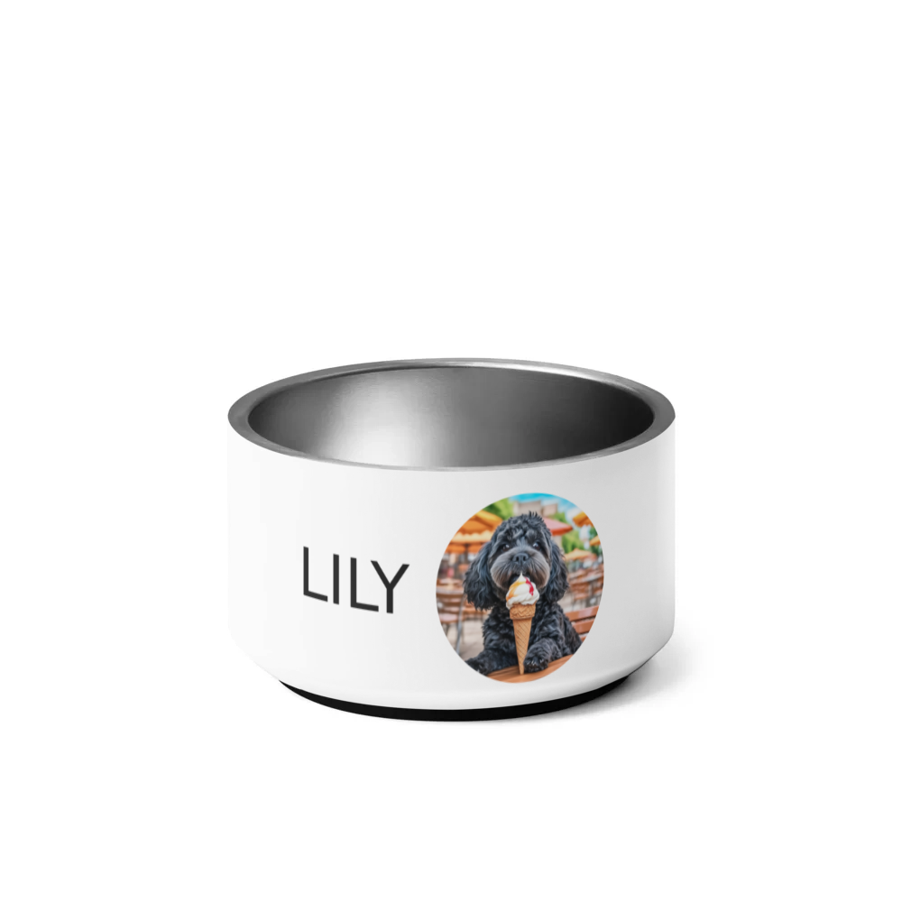 PugMug Custom Lily Pet Bowl