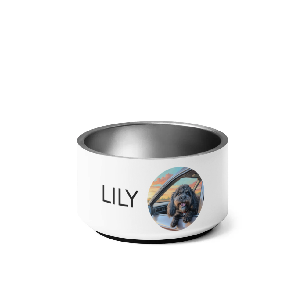 PugMug Custom Lily Pet Bowl
