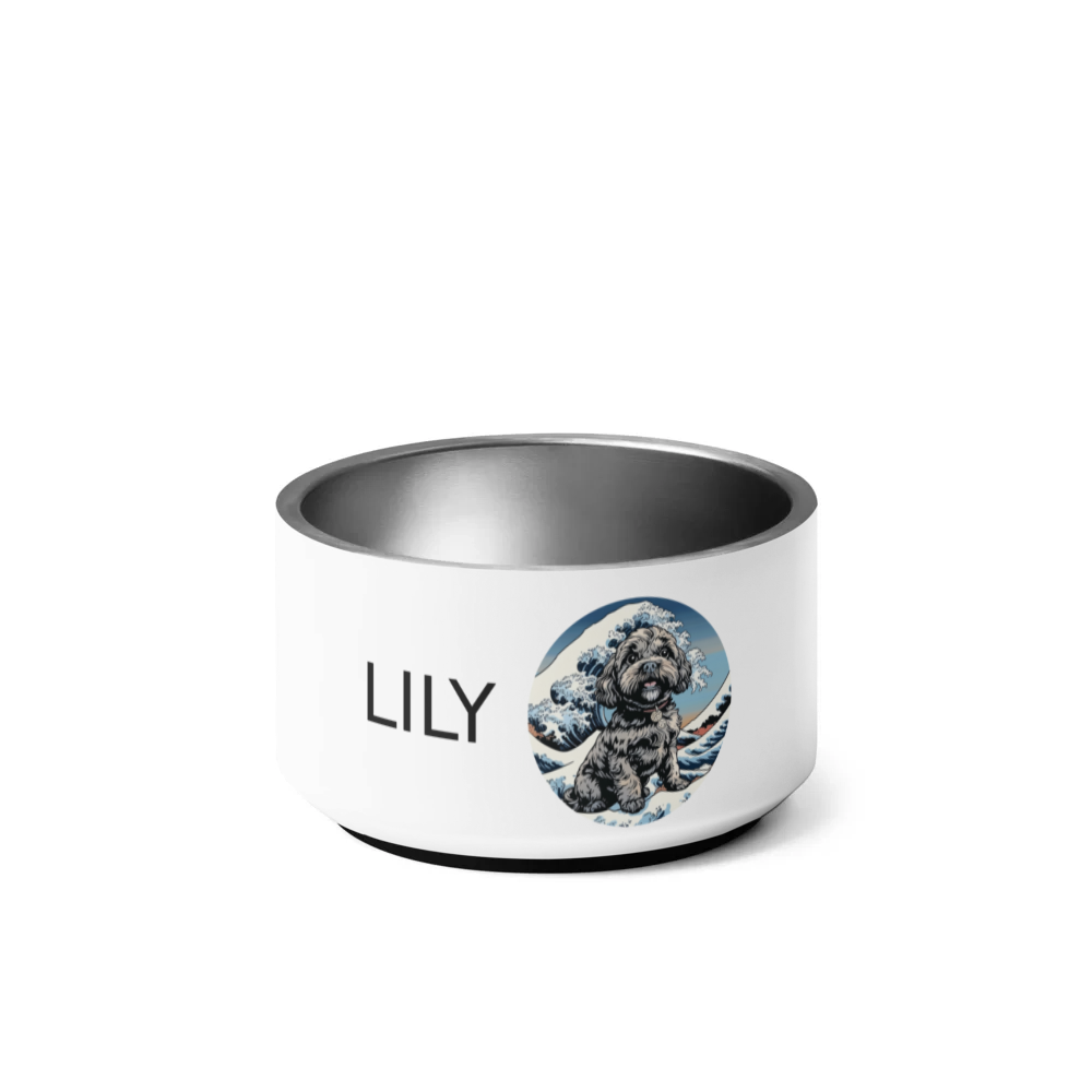 PugMug Custom Lily Pet Bowl