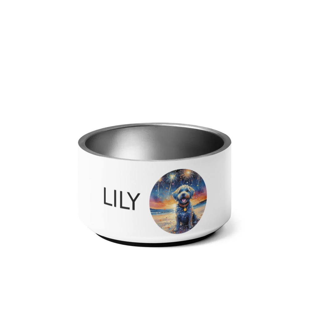 PugMug Custom Lily Pet Bowl