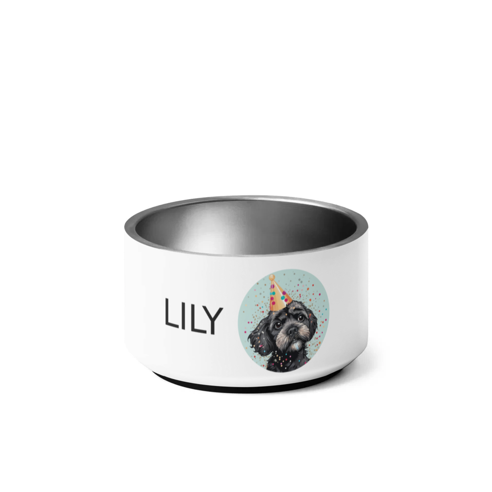PugMug Custom Lily Pet Bowl