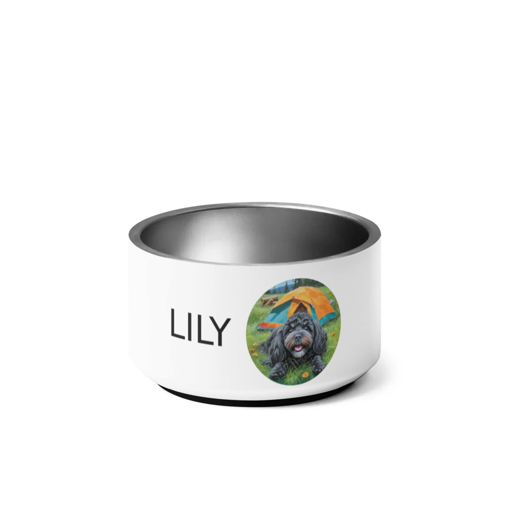 PugMug Custom Lily Pet Bowl