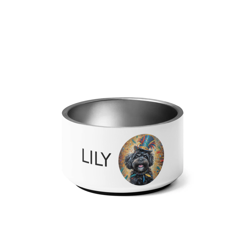 PugMug Custom Lily Pet Bowl