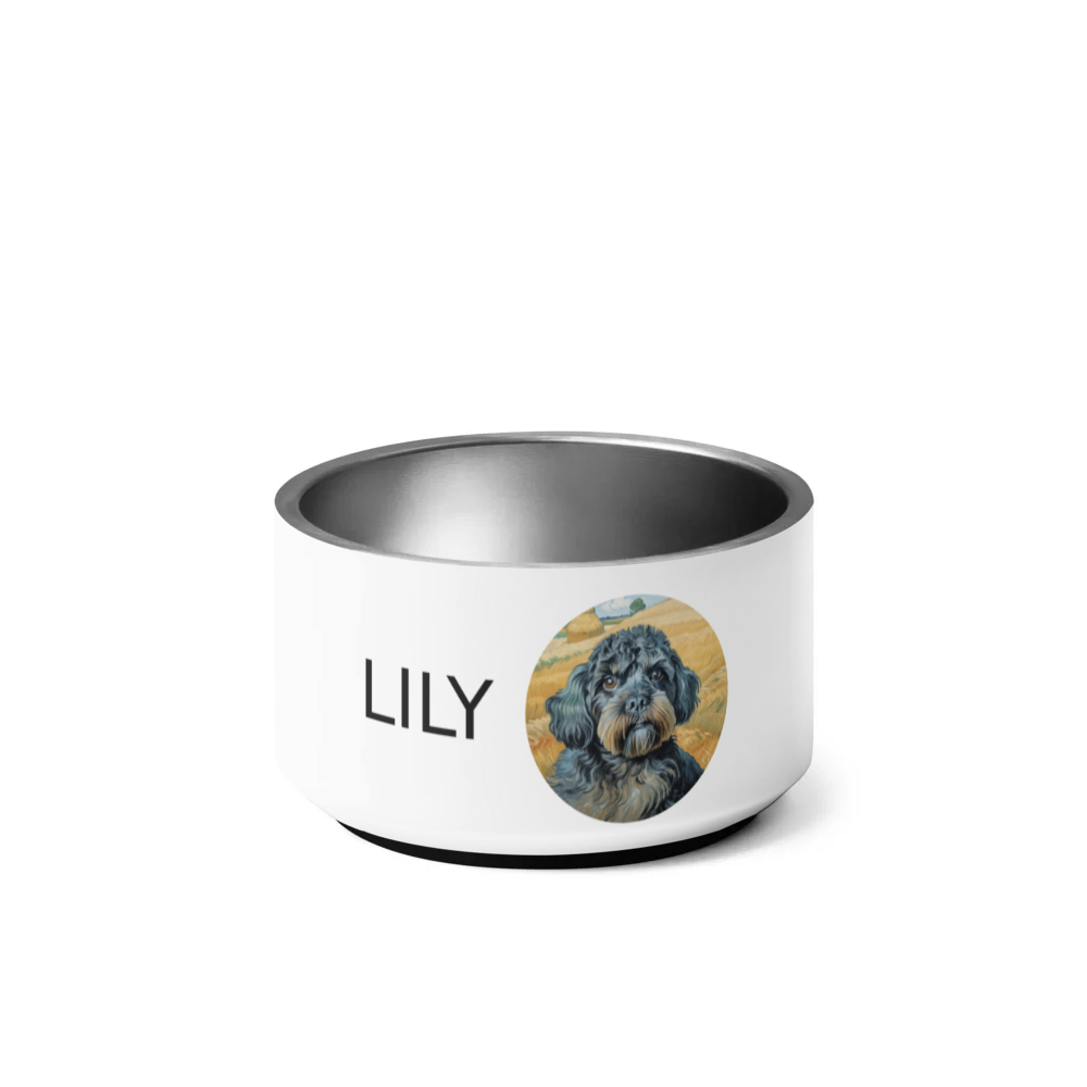 PugMug Custom Lily Pet Bowl