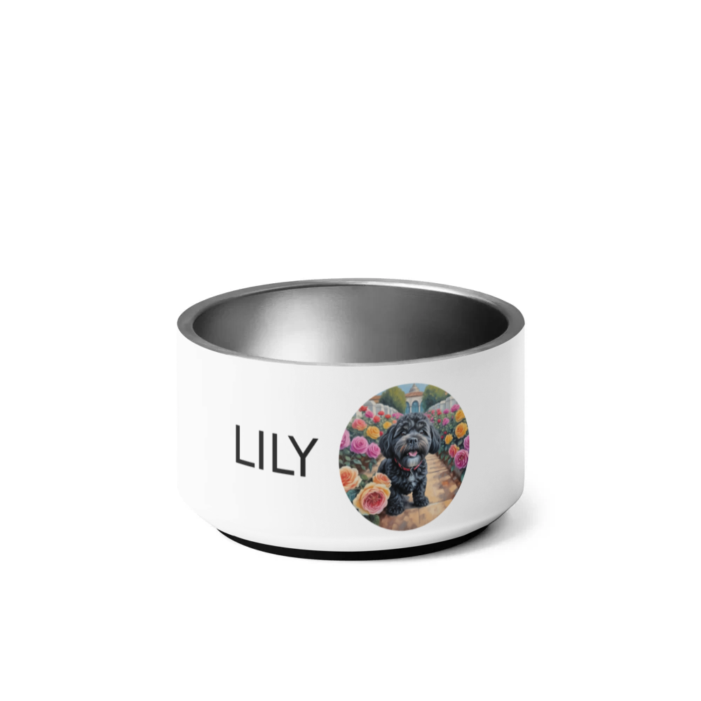 PugMug Custom Lily Pet Bowl