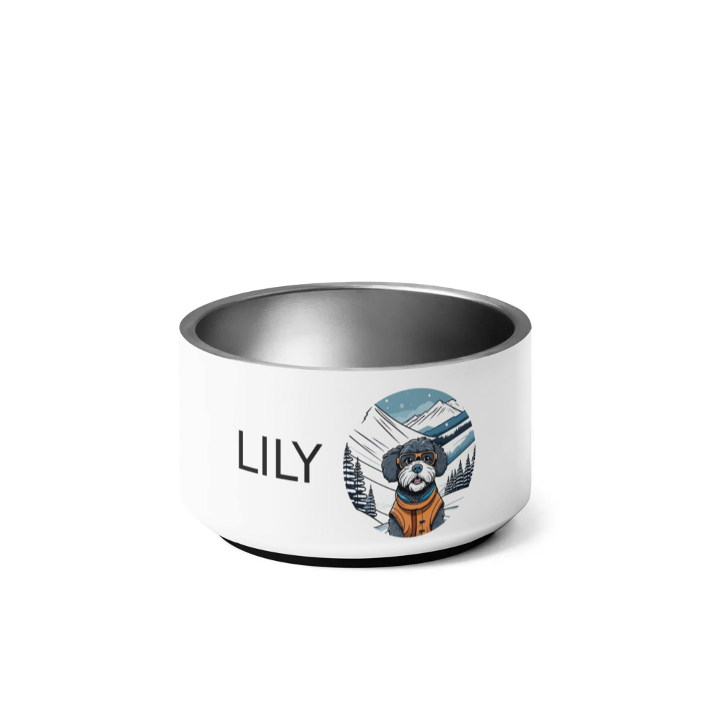 PugMug Custom Lily Pet Bowl