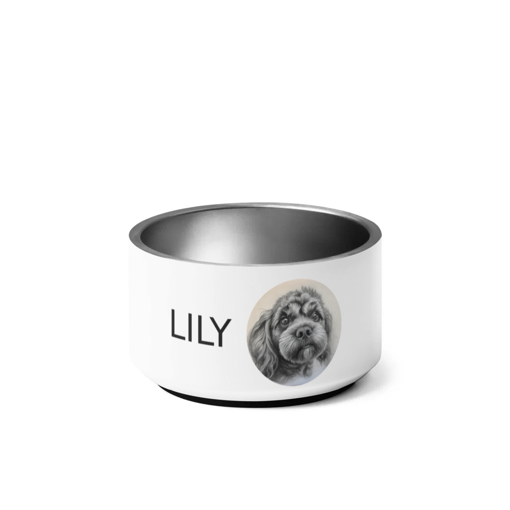 PugMug Custom Lily Pet Bowl